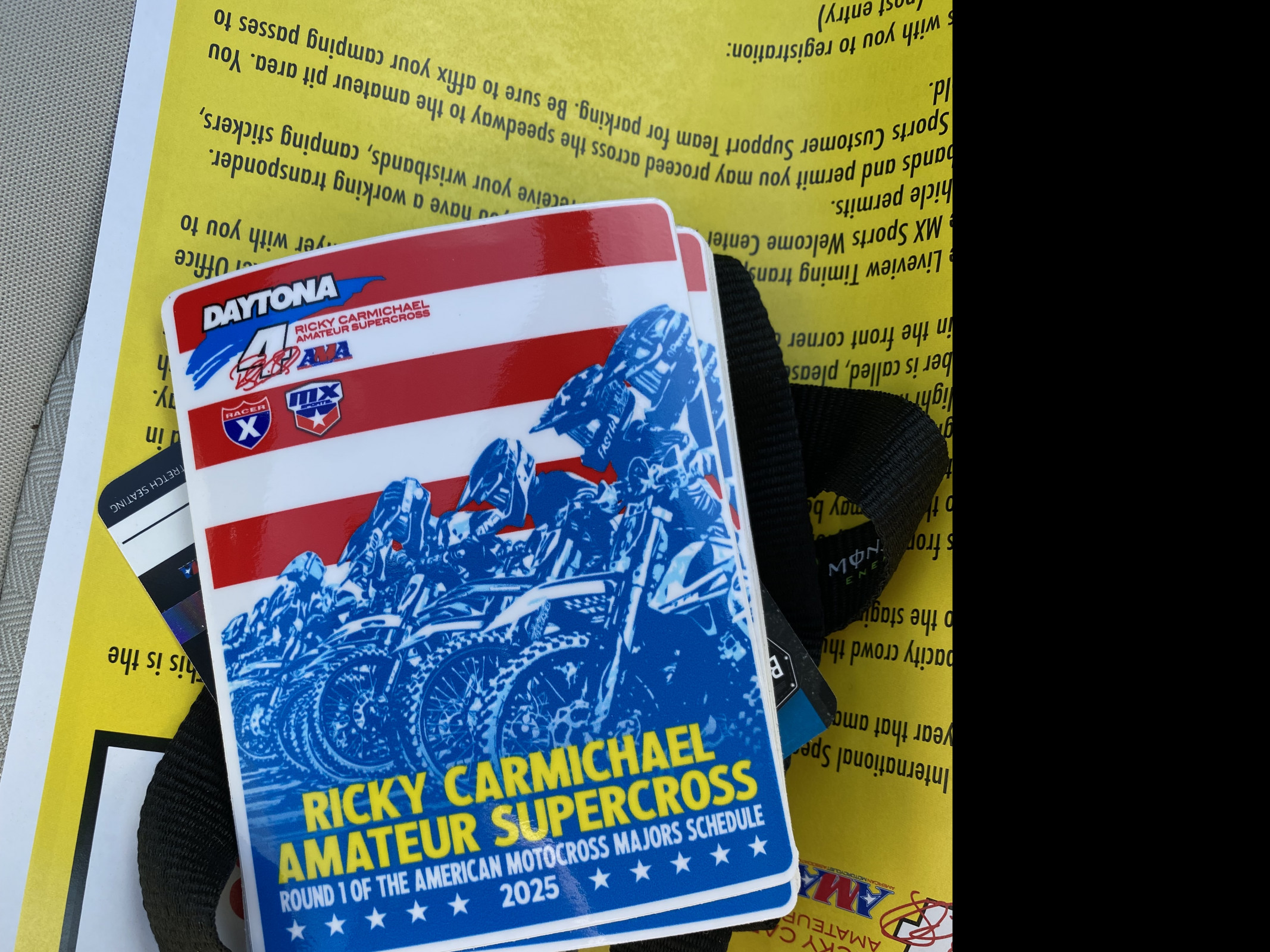 Daytona stuff DC found in the office.