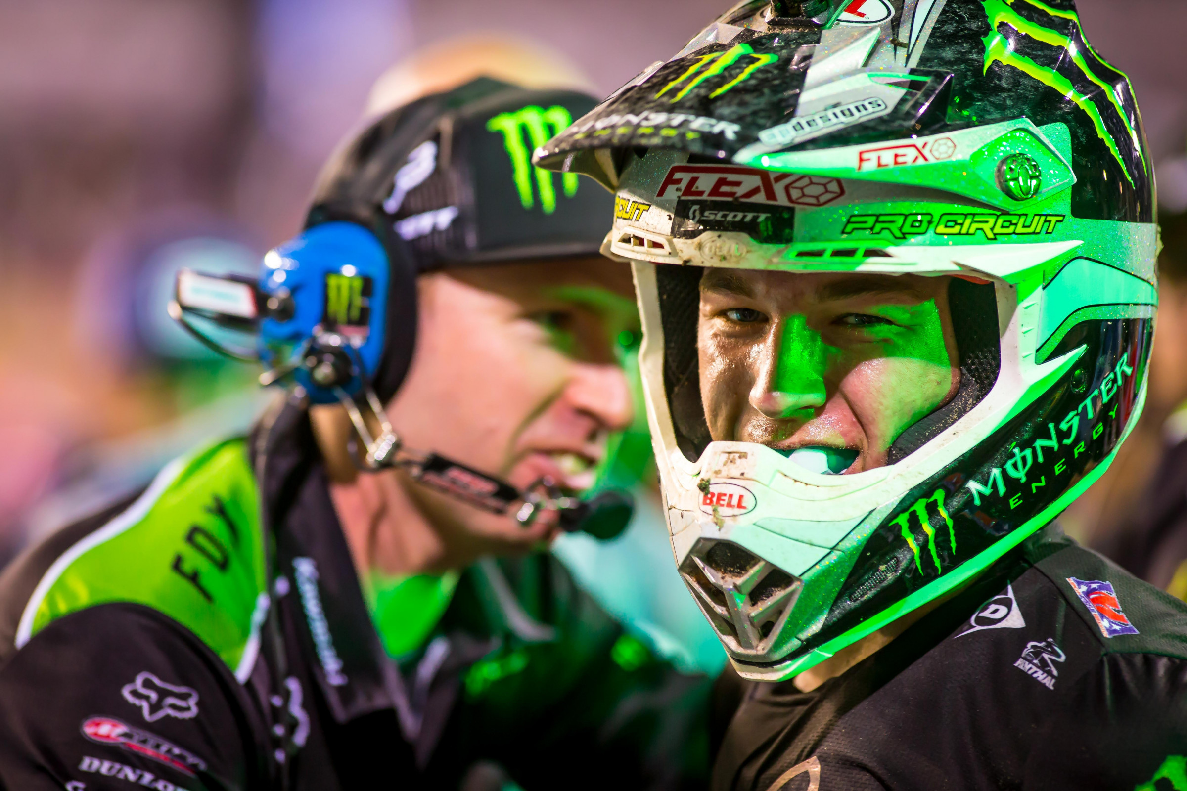 Forkner after his 2019 Daytona win. At the time, he was threatening a perfect season in 250SX East against the likes of Chase Sexton and Jordon Smith.