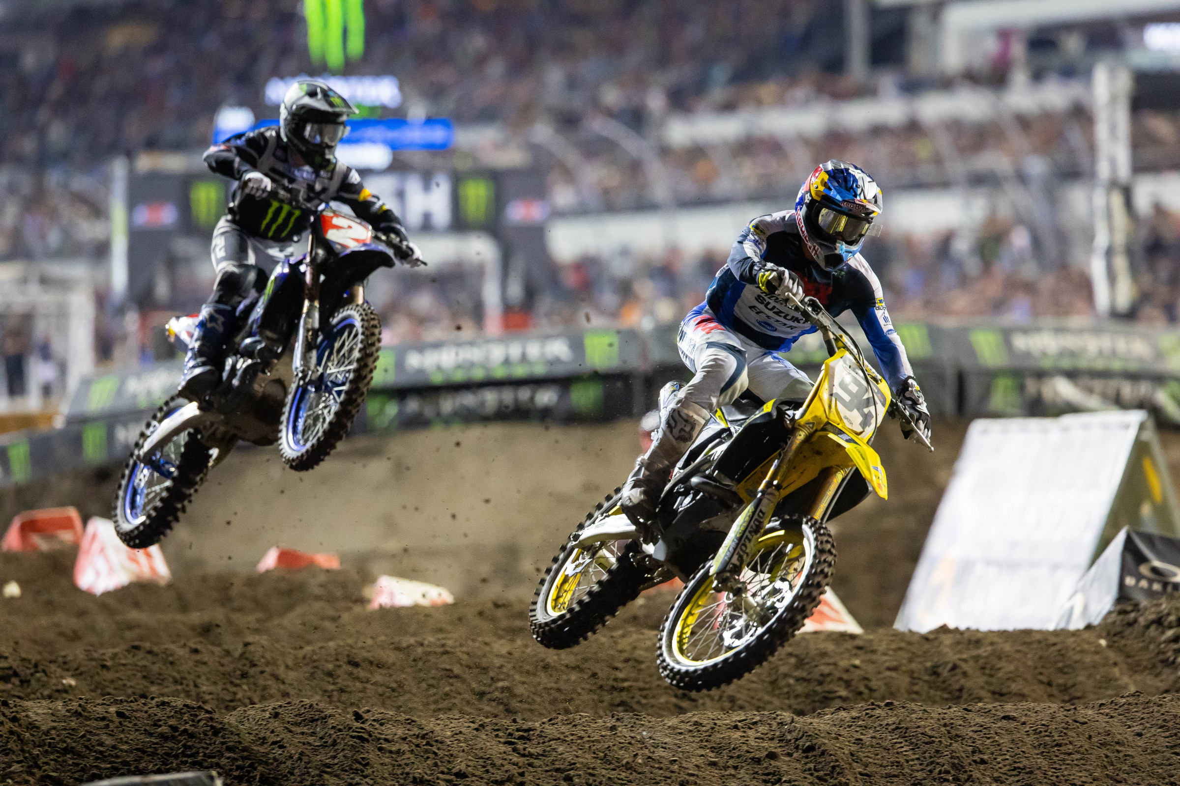Webb applied tremendous pressure on Roczen, but Roczen didn't fold.